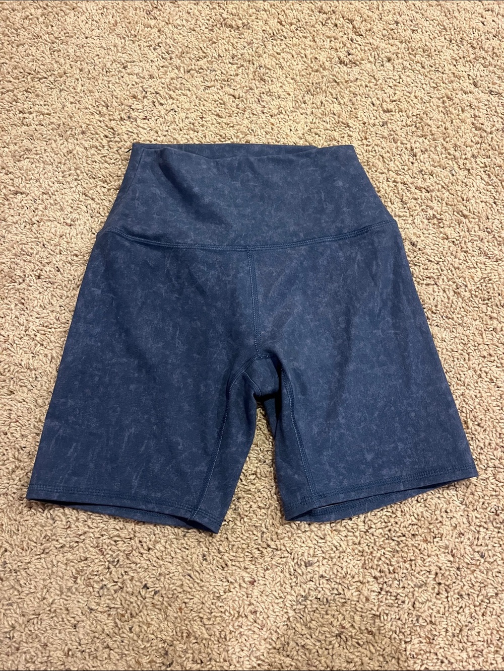 RBX Deep Navy High-Rise Bike Shorts
